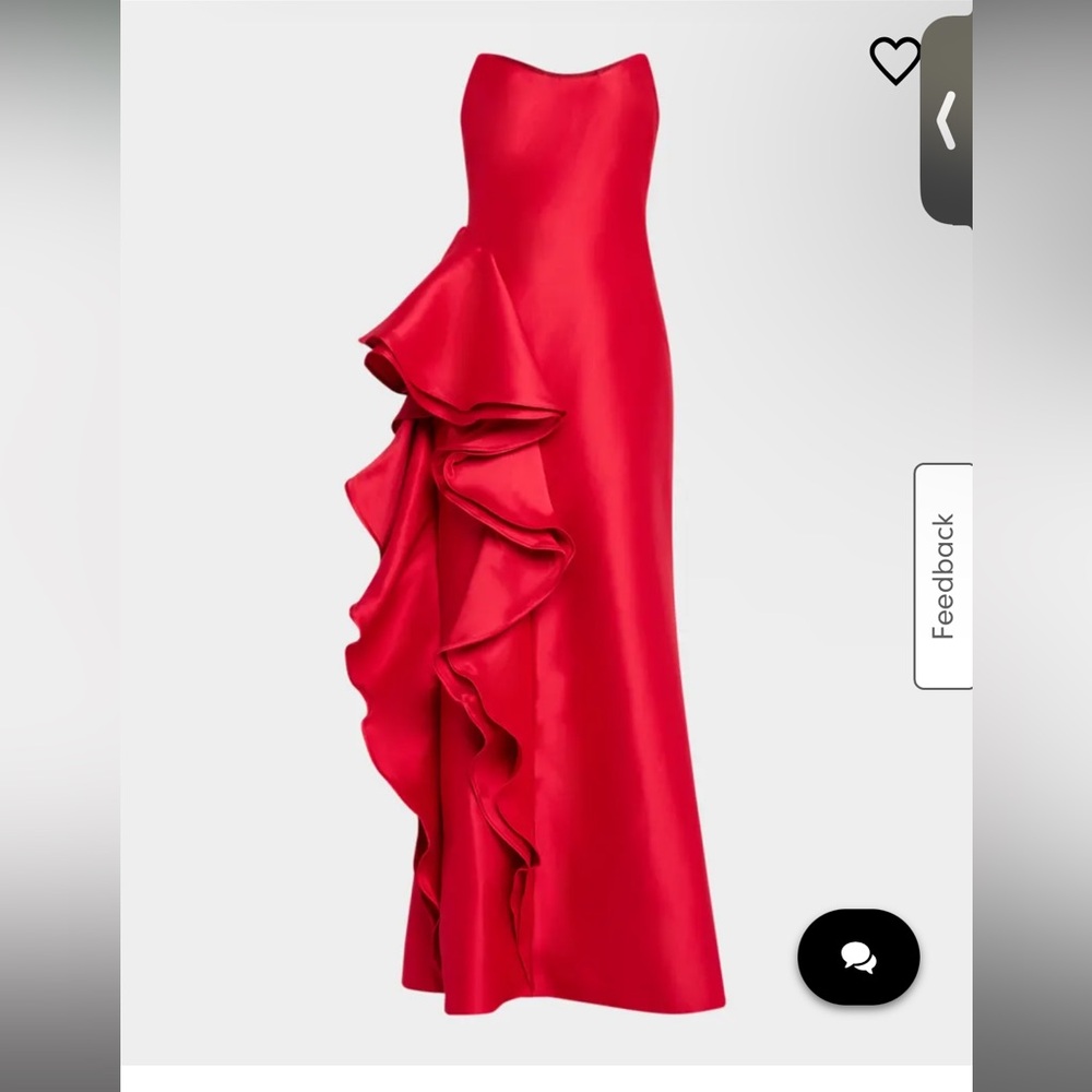 Badgley Mischka Red evening gown - Picture 3 of 5